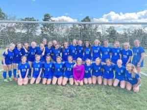 Kittatinny High School girls’ soccer team, 2022.