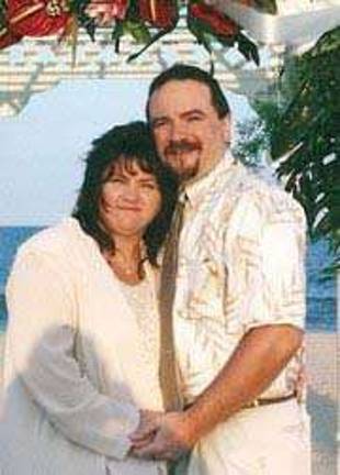 Scott and Michele Szell of Stanhope, N.J. "Love and life's a beach."