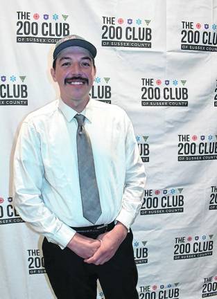 Hunter Space, a fifth generation fire chief who received a Merit Award