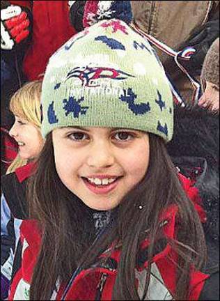 First place skier