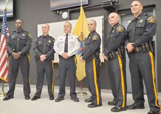 From left: Sheriff’s Officer Powell, Sheriff’s Officer Bellis, Sheriff Strada, Sheriff’s Officer Bambrick, Sheriff’s Officer Bollmann, Sheriff’s Officer Gallagher (Photo provided)