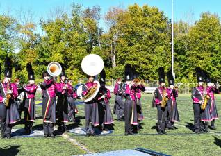 Newton High School performs Saturday, Sept. 20 in the 16th annual marching band competition at Jefferson Township High School. (Photos by Maria Kovic)