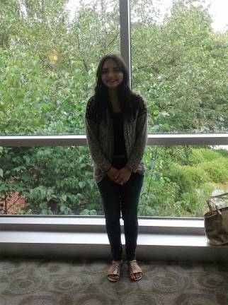 Stevens on campuis at SCCC Photo by Meghan Byers