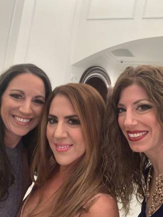 From left: Maureen Higgins, Elissa Marcus and Gina Buongiorno, the stylists at Beciga in Sparta. (Photo provided)