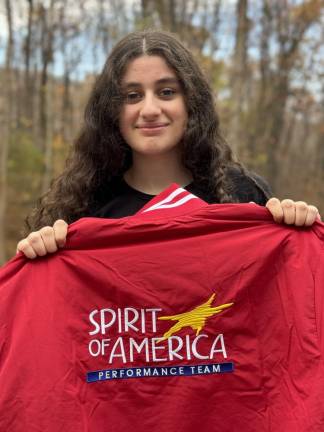 Sparta High School junior Leah Andrini will perform with the Spirit of America Performance Team. (Photo provided)