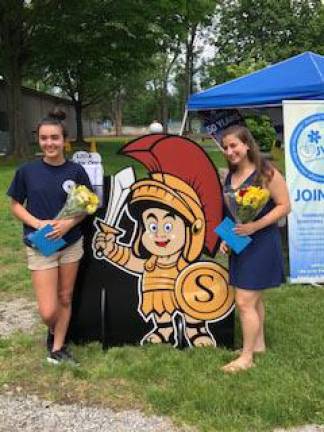 2018 Junior Woman's Club of Sparta Scholarship winners