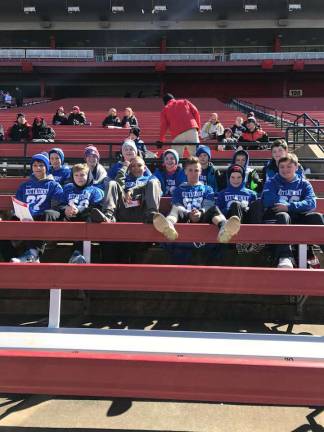 Members of the boys' Kittatinny Youth Lacrosse Club enjoyed venturing to New Brunswick recently to watch a Rutgers game