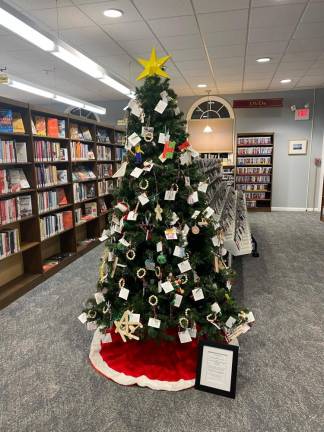 A Holiday Wish Tree has been set up in the Sparta Public Library for more than 26 years. (Photos provided)