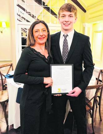 Kittatinny Regional High School German teacher Vanessa Peemoller inspired student Bryce Coesfeld. (Photo provided)