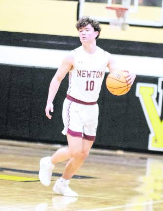 Newton's Hunter Wolfe scored 11 points.