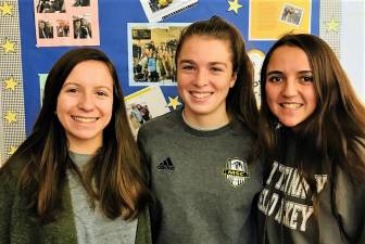 Left to right: Abby LoCascio, Arin Goriscak, and Lauren Turner