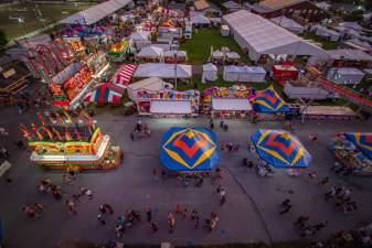 More than just a carnival: the New Jersey State Fair is the largest agricultural fair in the state, with daily events, six barns of animals, greenhouses, horse shows, a demolition derby, pig races, art and craft tents, entertainment tents, and more.