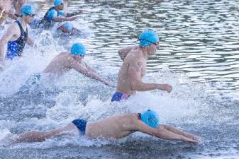 Pass It Along Triathlon sees huge turnout after two-year hiatus