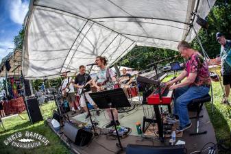 Diamond Eye Jack plays the music of the Grateful Dead on Saturday night at Milk Street Distillery in Branchville. (Photo by Chris Gamber Photography)