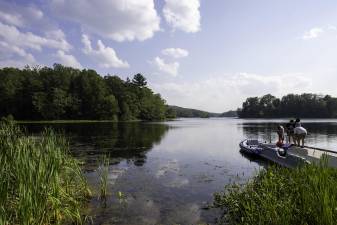 Wawayanda Lake in Wawayanda State Park in Sussex and Passaic Counties.