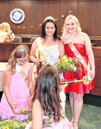 Mary Riley, left, is Miss Newton 2026.