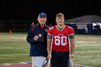 Colin Canzone of Lenape Valley Regional High School was presented with the Steve DiGregorio Young Man of the Year Award. (Photo provided)