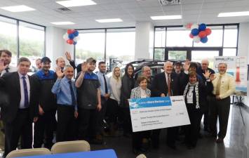 For every new Subaru vehicle purchased or leased from Nov. 14, through Jan. 2, 2020, the purchaser/leassee can choose the local Hometown Charity, Karen Ann Quinlan Hospice, as the recipient of a $250 donation from Subaru.