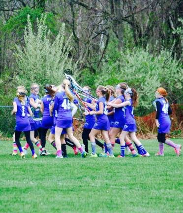 Group of LAX ladies in action during last year's season