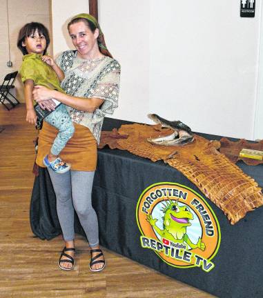 Isaac and Jessica Chantes of Wantage pose for a photo.