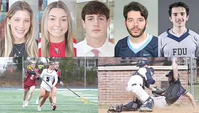 L-R: (Top Row) Claudia Frye, Emily Jacobs, Aidan Maxwell, RJ Duthaler, Matt Emering. (Bottom Row) Brianna Falco and Justin Melick.