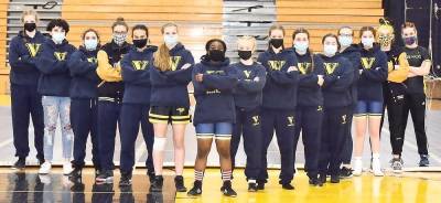 The Vernon High School wrestling team was ready for Regionals and States, but the school was shut down just prior to them. The program is booming. (Photo provided by Ashley Iliff)