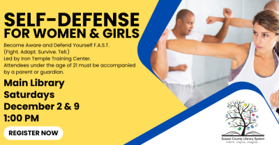 Self-defense classes for women, girls offered