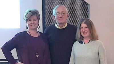From left: Kelly Bonventre, Dan Sarnowski and Allison Ognibene, all very active members of the Sussex/Warren Donate Life Group (Photo provided)