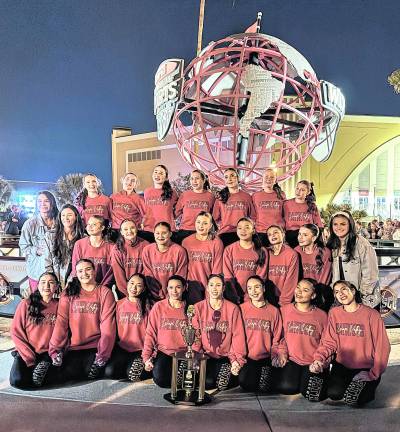 Lenape Valley cheer team places 14th at national championship