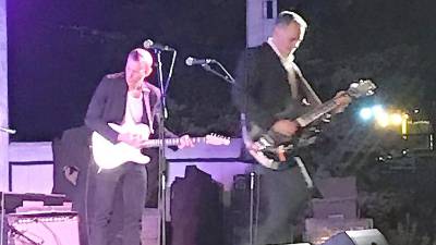 Peter Karp performs at the Sparta Concert Series a few years ago. He’s been a regular performer over the years and will be back on Aug. 21. (Photo by Laurie Gordon)