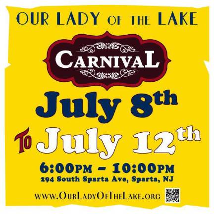 Sparta church carnival July 8-12