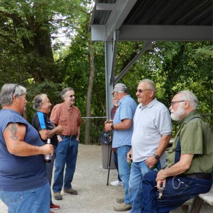 Local miners gathered last weekend for Miners Day at the Franklin Mineral Museum. (Photo provided by Tema Hecht)