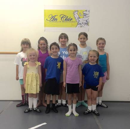 Tiny Tots anxious to Riverdance.