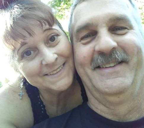Terrie with the love of her life, Bill Talmadge