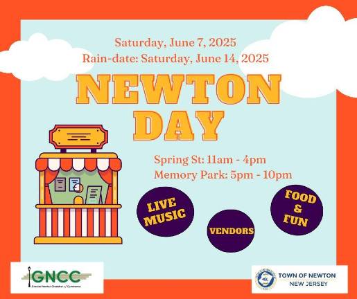 UPDATED: Newton Day is Saturday; Hampton Day moves to Sunday