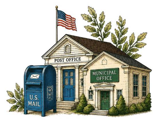 Municipal offices and clerks in Sussex County