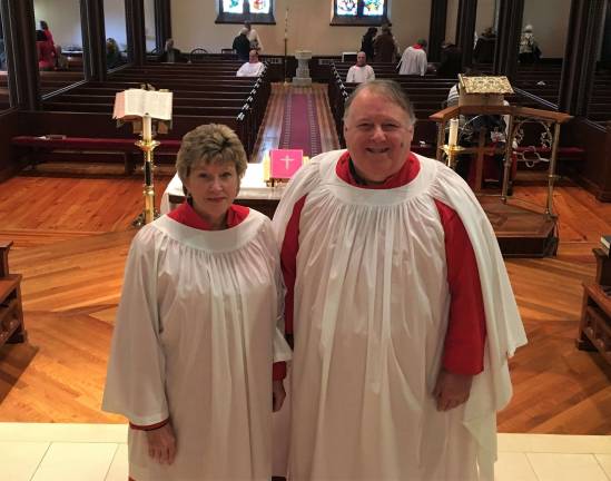 Deborah and Joseph Mello's serve as choir directors at Christ Church and on Saturday, Jan. 19, 2019, their 40 years of service will be celebrated. (Photo provided).