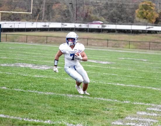 <b>Kittatinny running back Roman Volpe made two rushing touchdowns.</b>