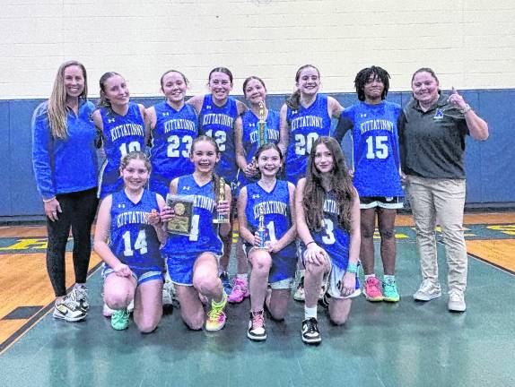 Kittatinny finished first in the girls' division.