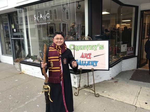 Sussex County Arts and Heritage Council, during the week that Harry Potter fans were in town.