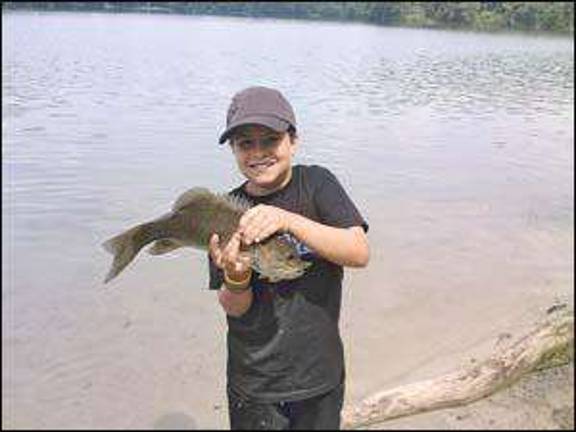 Summer camper catches White Lake's Walter'