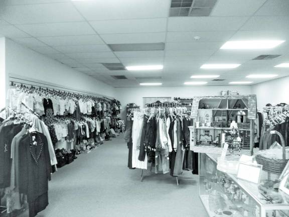The selection at Re-Designs features clothing, house wares, seasonal decorations, jewelry and toys.