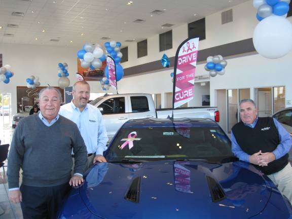 From left, Bob Magarino, General Manager Mike McGuire and Sales Manager Mark Zehnbauer.