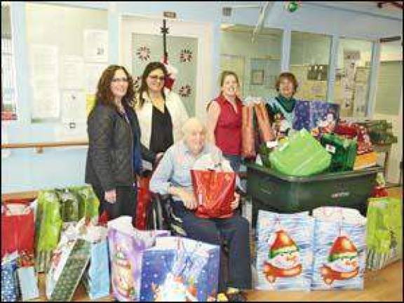 Bank helps give gifts to seniors