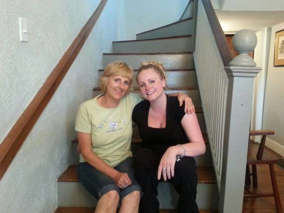 Photos by Laurie Gordon Sheryl and Elizabeth Biron.