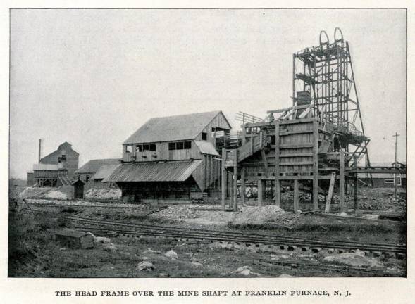 Parker Mine mineshaft, Franklin.