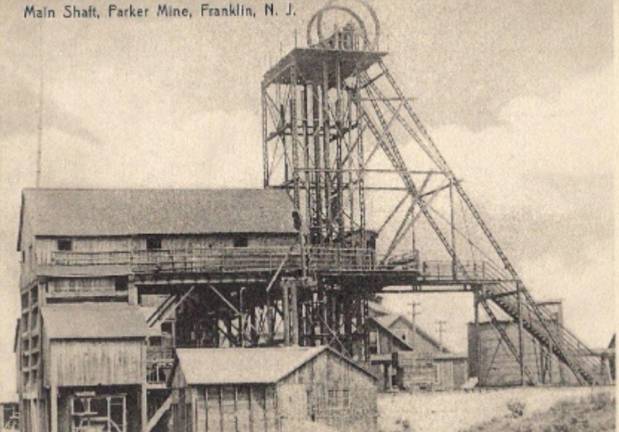 Parker Mine mineshaft, Franklin.