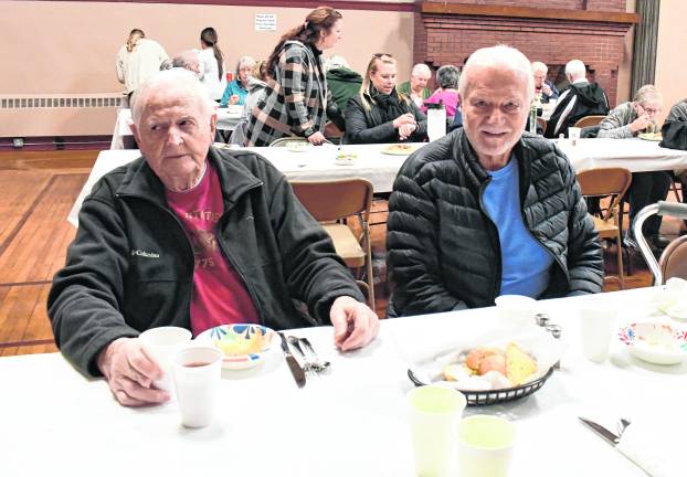 <b>Clint Westwood and Stewart Fenstra, both of Stillwater, are shown.</b>