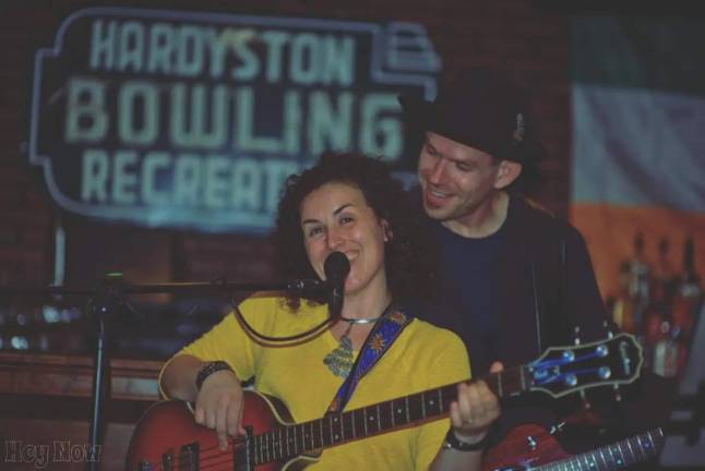 The Harrisons duo will perform Saturday night at the Airport Pub in Sussex. (Photo by Jeremy Brecher, Hey Now Photo)