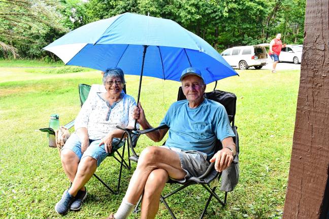 Terry and Michael Westlake of Wantage.